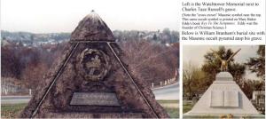 Charles Taze Russell's grave pyramid