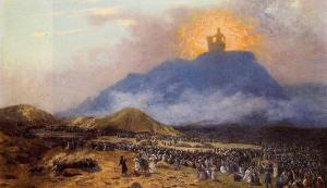 Moses on Mount Sinai - by Jean Léon Gérôme 1895-1900