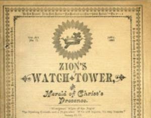 Zion's Watch Tower symbology of SATURN