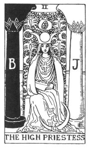 Jachin and Boaz in magic card