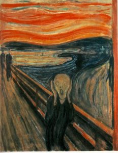 The Scream - by Edvard Munch