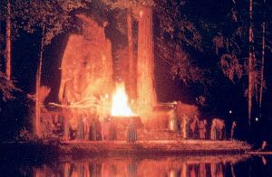 Bohemian Grove Owl Cremation of Care